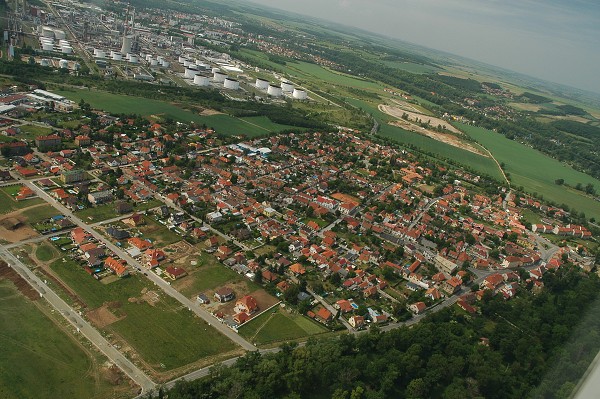 letecké fotografie: Veltrusy, Všestudy, Dušníky nad Vltavou