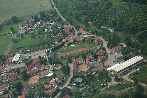 letecké fotografie: Veltrusy, Všestudy, Dušníky nad Vltavou
