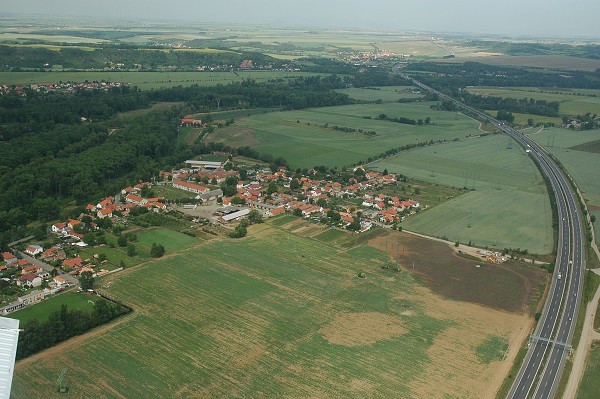 letecké fotografie: Veltrusy, Všestudy, Dušníky nad Vltavou